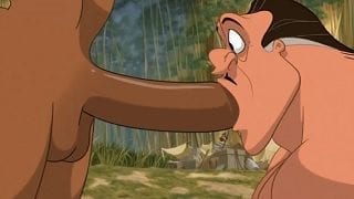 Cartoon Oral Xxx - Gay big cock blowjob Tarzan Cartoon porn - Gay Boy 18