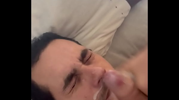 BIG COCK Cum on face
