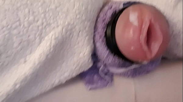 Covering My Fleshlight In Cum After A Long Edging Session