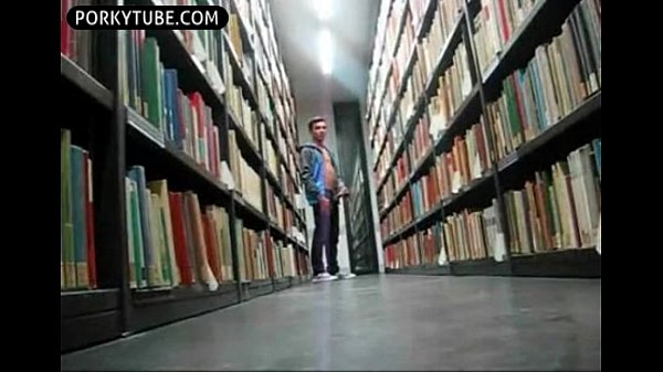 PUBLIC LIBRARY WANK BOYS WANK