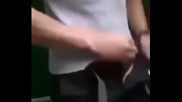 Sexy boy changes underwear