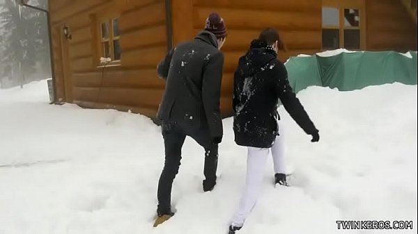 Tattoo twinks anal rimming and cumshot