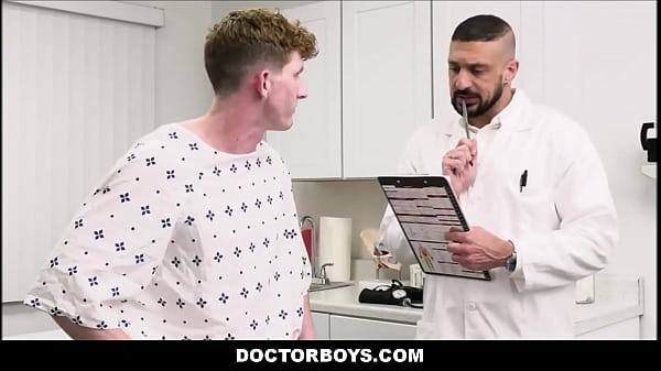 Virgin Straight Boy Threesome With Two Gay Doctors – Max Lorde, Jesse Zeppelin, Marco Napoli