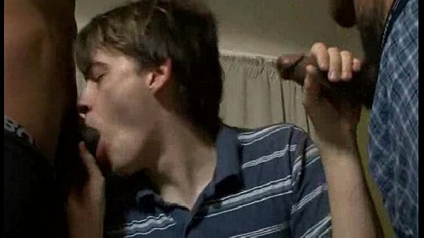 White Gay Skinny Boy Suck Big Black Cock 12