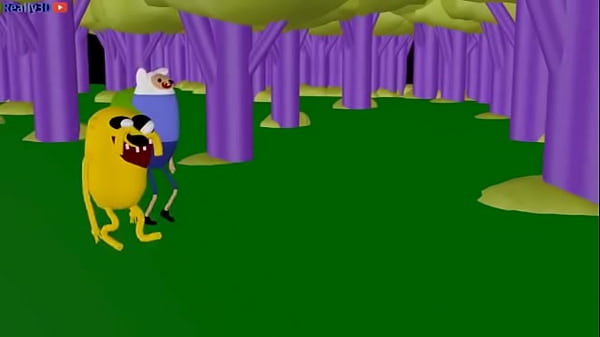 cachorrao Jake estourando as prega do Finn HD só para maiores