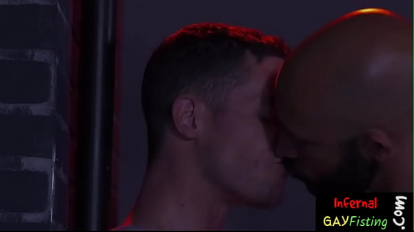 Fist fucked gay jock brought to the brink