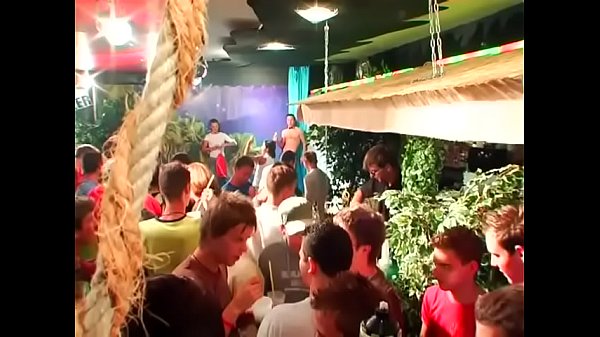 Gay men compete who is the biggest wench at a party