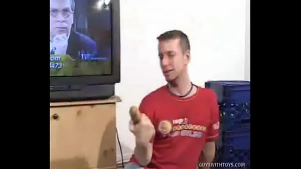 Gays play with very special sex toys