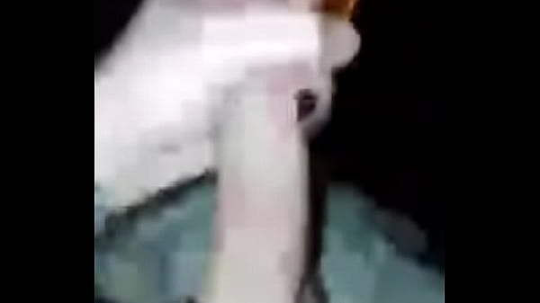 Jerking off huge dick in women’s underwear