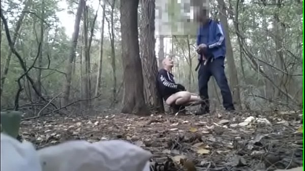 Old Men Jerk and Suck off in belgium wood with a Superdry Track & Field Hoodie (Public Gay Porn Video)