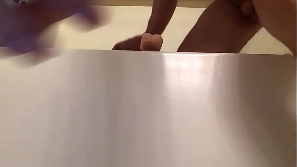 Slamming my virgin ass on a dildo