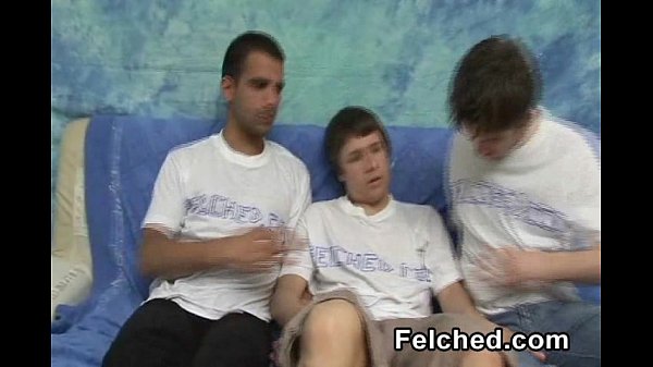 Threesome Felching Gays