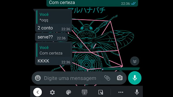 Vazou o nude do amigo