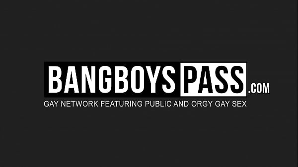 Young man receives spunk on face after hardcore barebacking