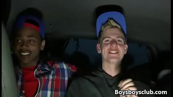 Muscled Gay Black Dude Fuck WHite Teen Boy Hard 25