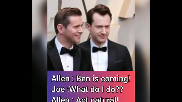 A horny guy watch his boyfriend made a “blowdoughnutjob”