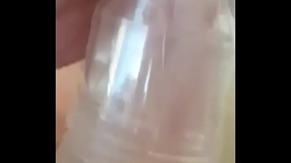 Guy Playing With Clear Fleshlight Till He Explodes Hot Amateur