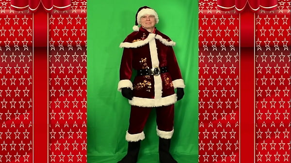 Naughty Santa plays strip roulette!