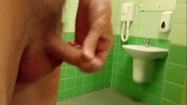 in the swimming pool locker room