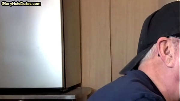 Spycam gay gloryhole recorded