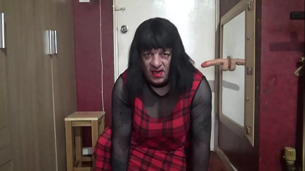 bisexual crossdresser just saying and showing you how much he wants to ride a real dick and for you to cream right down the back of his throat