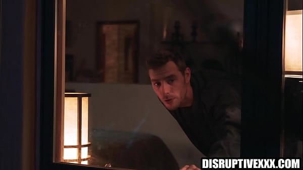 Closeted gay peeping on 3 hunks fucking in a sauna