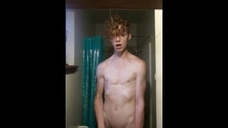 Jerking twink