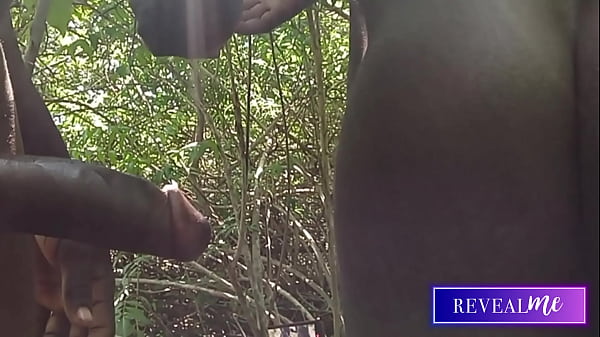 RevealMe || BLACK GAY COUPLE FOREST FUCKFEST: WILD COCK-STROKING & ANAL ADVENTURE